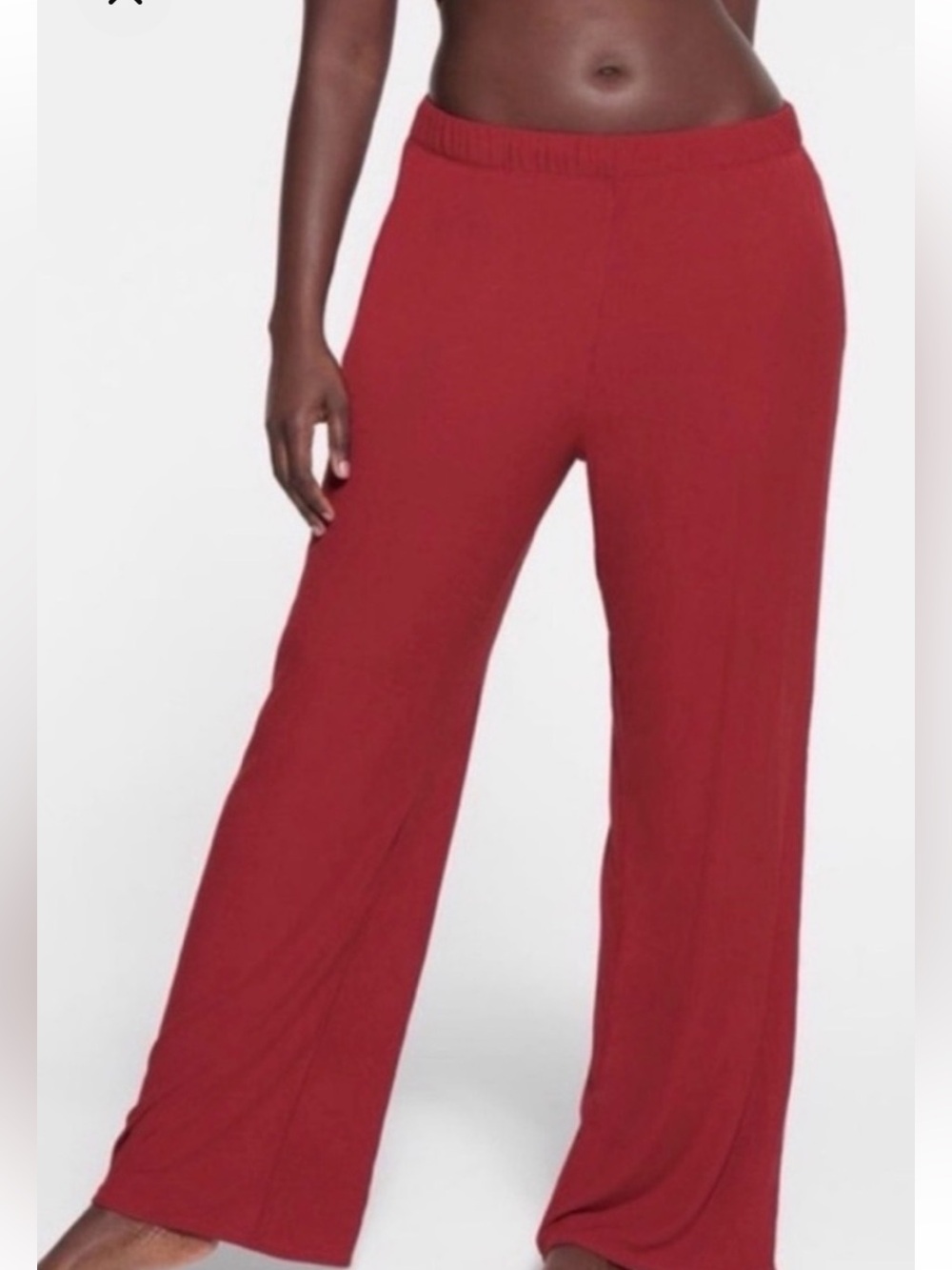 SKIMS Soft Lounge Pants in the Color Brick